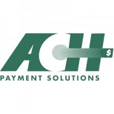 Green and gray โACIโ logo with a dollar-sign payment symbol, above the words โPAYMENT SOLUTIONS,โ conveying financial services.