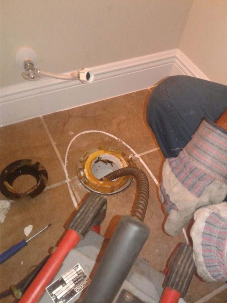 Hydro-jetting drain cleaning in Orlando